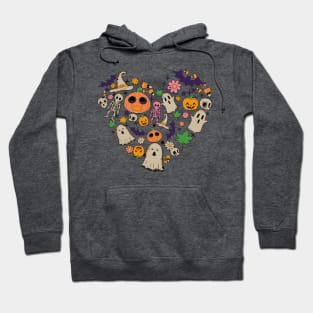 Ghost Halloween Apparel Hoodie